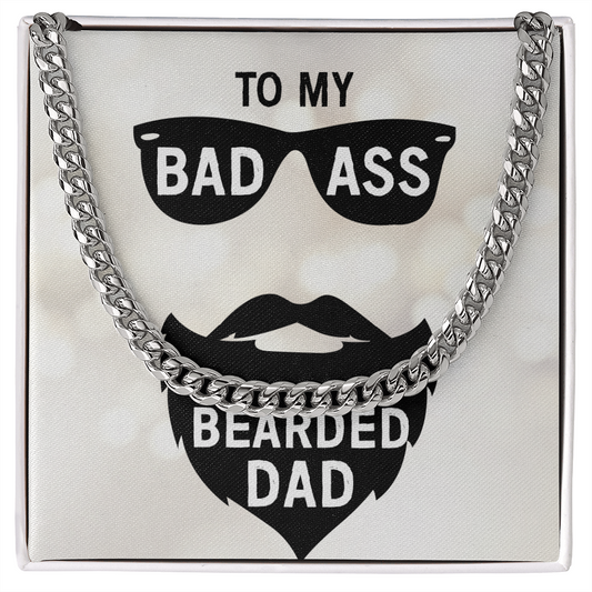 To My Dad - Father's Day Gift - Cuban Link Chain