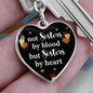 For Friend - Unbiological Sister - Graphic Heart Keychain - Girlfriend - EID Gift