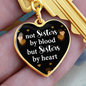 For Friend - Unbiological Sister - Graphic Heart Keychain - Girlfriend - EID Gift