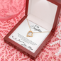 To My Daughter Forever Love Necklace