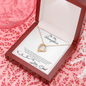 To My Daughter Forever Love Necklace from Dad