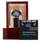 To My Future Daddy - Father's Day Gift - Men's Openwork Watch with Mahogany Style Luxury Box