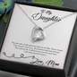 To My Daughter Forever Love Necklace