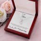 To My Niece From Aunt / Uncle- EID Gift - Alluring Beauty Necklace, Personalized EID Gift For Niece, EID Gift For Young Woman