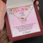 To My Mom - Interlocking Hearts Necklace