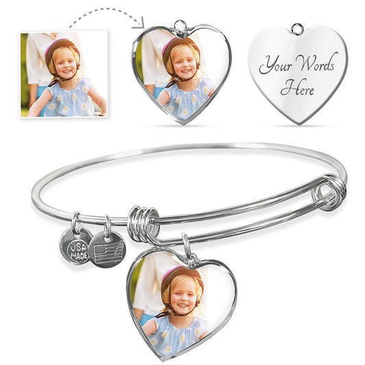 Mother's Day Special for Mom - Heart Bangle